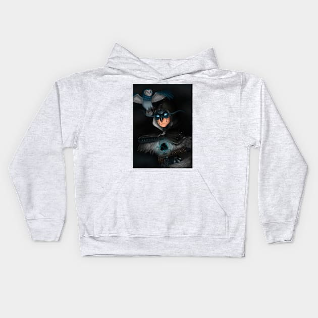 Night Owl (Identiy V Seer) Kids Hoodie by gagimas